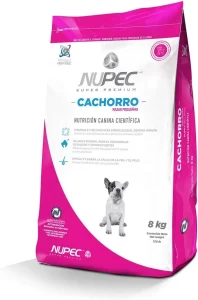 nupec cachorro razas pequeñas 8kg